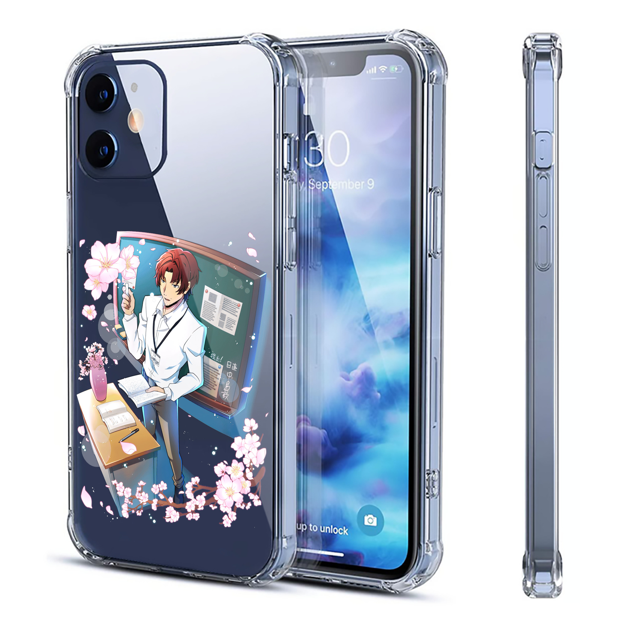 （画像用） 文豪ストレイドッグス Bungo Stray Dogs 【iPhone 12シリーズ対応】透明スマホケース（クリアソフトケース）